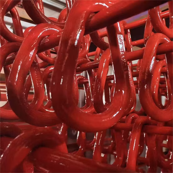 G80 合金鋼鍛造 D リングシャックル高強度リフティングリングマスターリンクラウンドリング